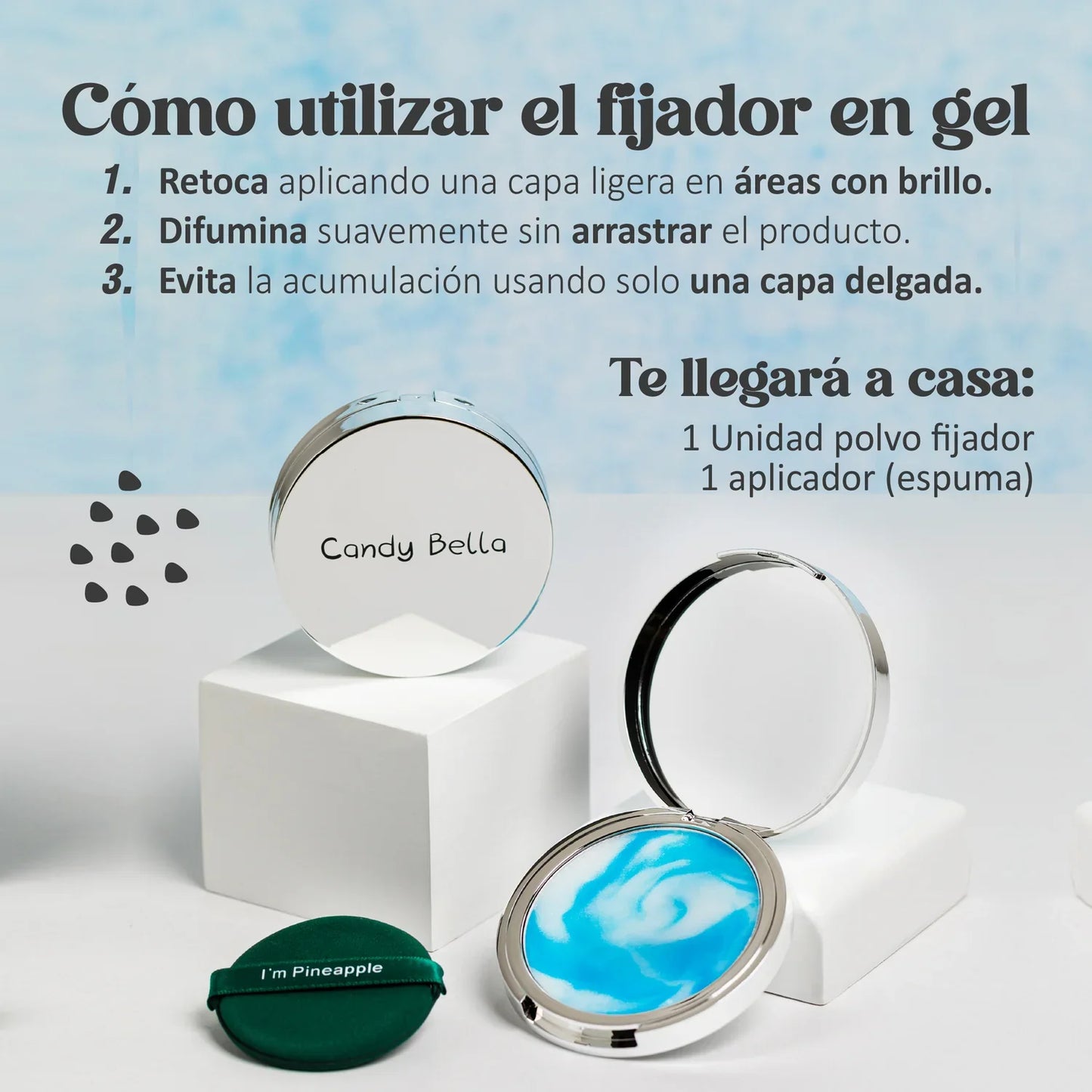 Candy Bella Matificante Pro – Controla el exceso de grasa en tu rostro 🌸 Formula Coreana