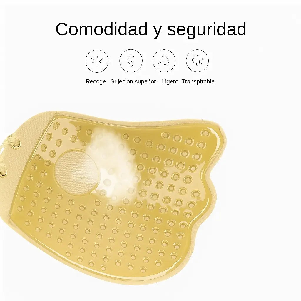 Realce natural, sin tirantes y sin dolor  Push-Up Nuvella™. No más sujetadores que aprietan y se marcan. 💖 ¡40 % OFF Hoy!!