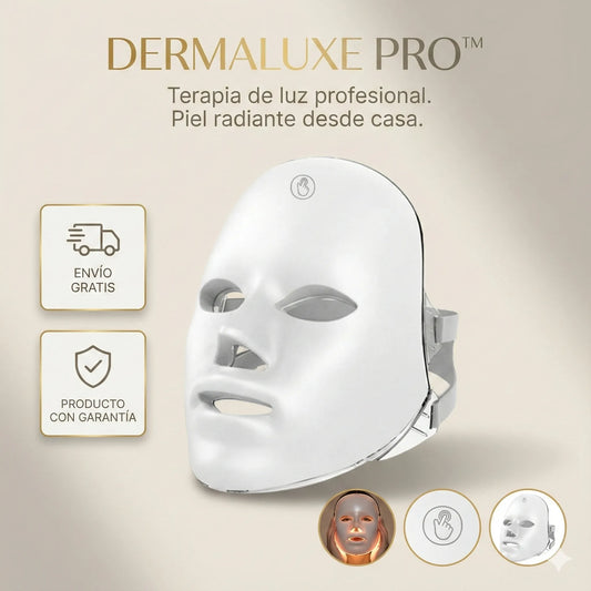 No más Rostro Cansado, ni con Imperfecciones. DermaLuxe 7™ Led. Es como un spa en casa, con resultados visibles. 40% OFF Solo Hoy.